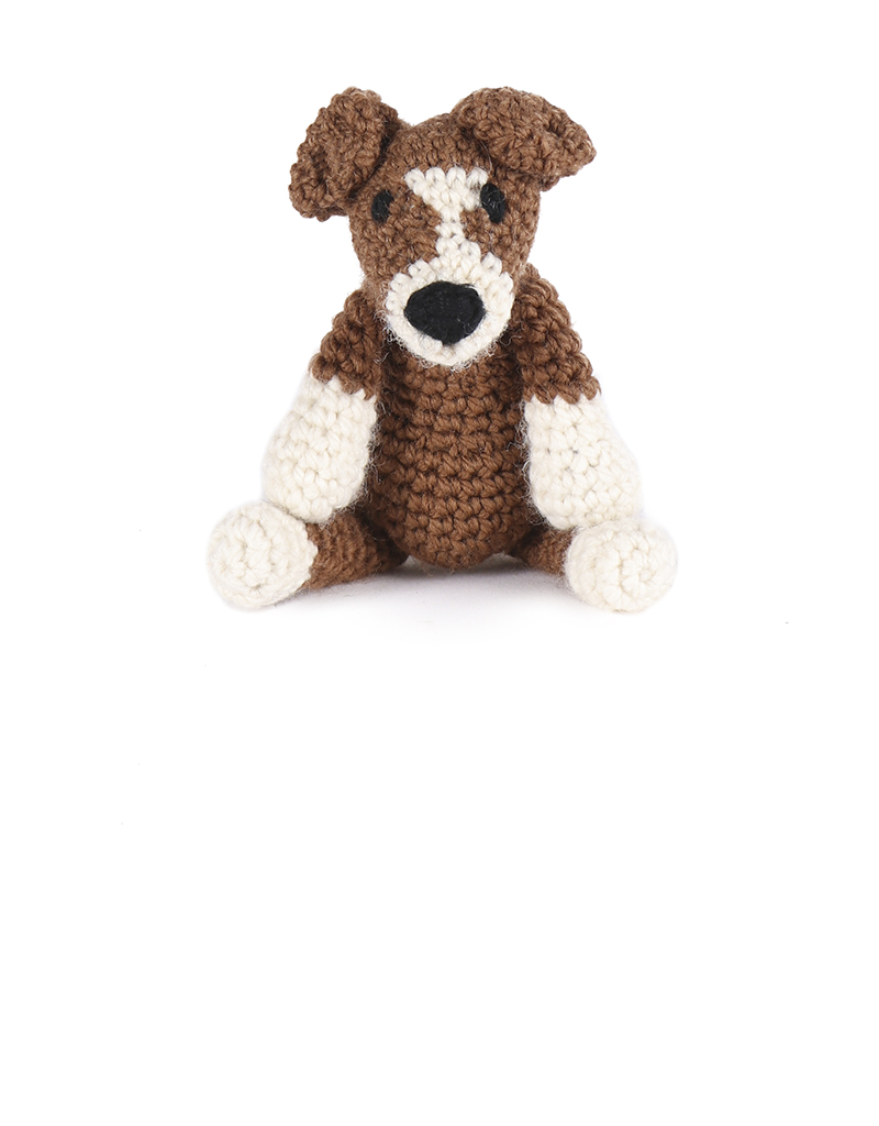 toft ed's animal mini jed the border collie amigurumi crochet